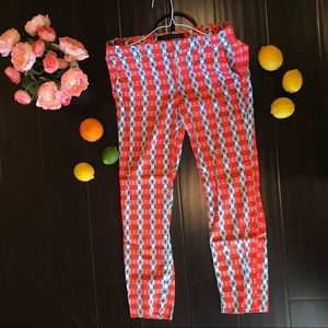 Zara printed pants